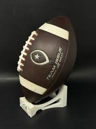 Fully prepped Team Issue Gamer official size football in chrome