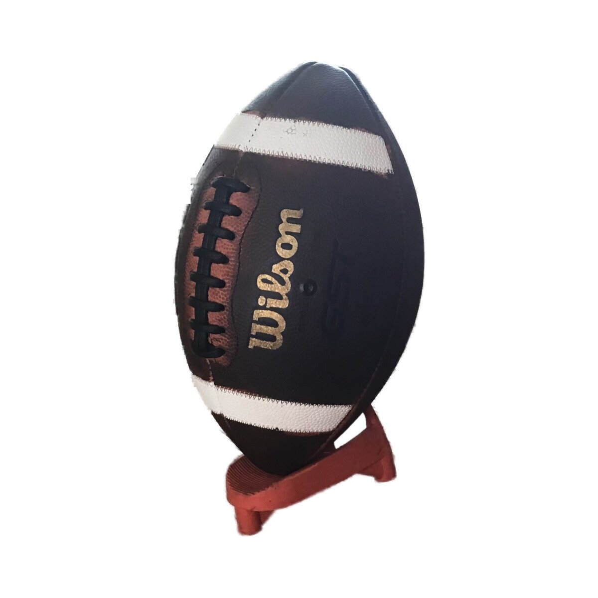 Kicking Prepped Wilson GST Football — Official Size — hand-prepped, game-ready